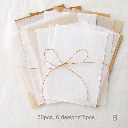 Vintage Multi Material Scrapbook Paper Kit – Estarcase