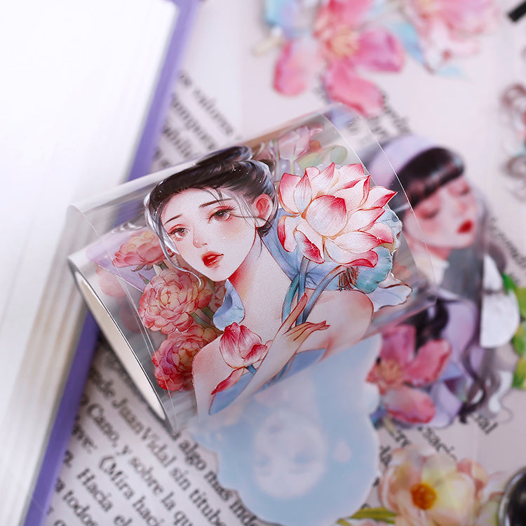 Beautiful Girl PET Tape Stickers