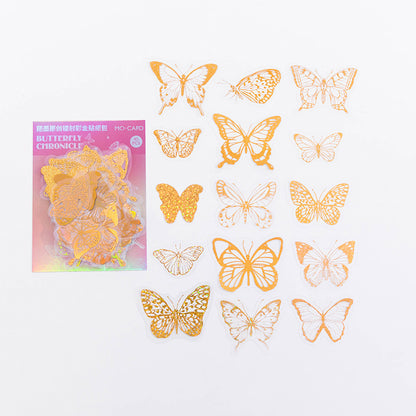 Hot Stamped Gold Sticker Pack