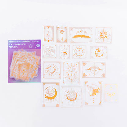 Hot Stamped Gold Sticker Pack