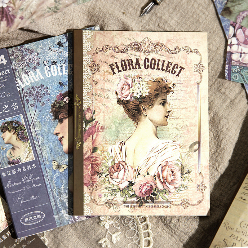 Flora Collect Theme Deco Paper for Scrapbook – Estarcase
