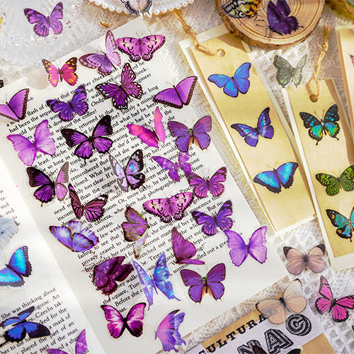 The World of Butterfies Sticker 40pcs