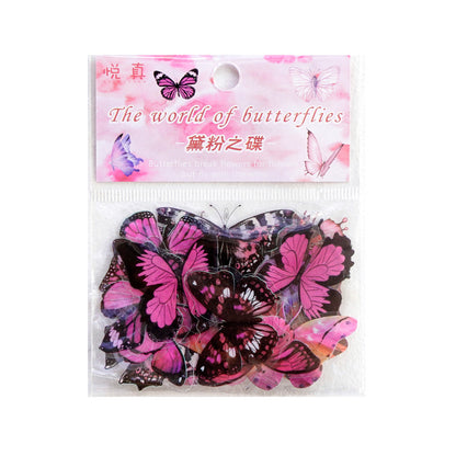 The World of Butterfies Sticker 40pcs