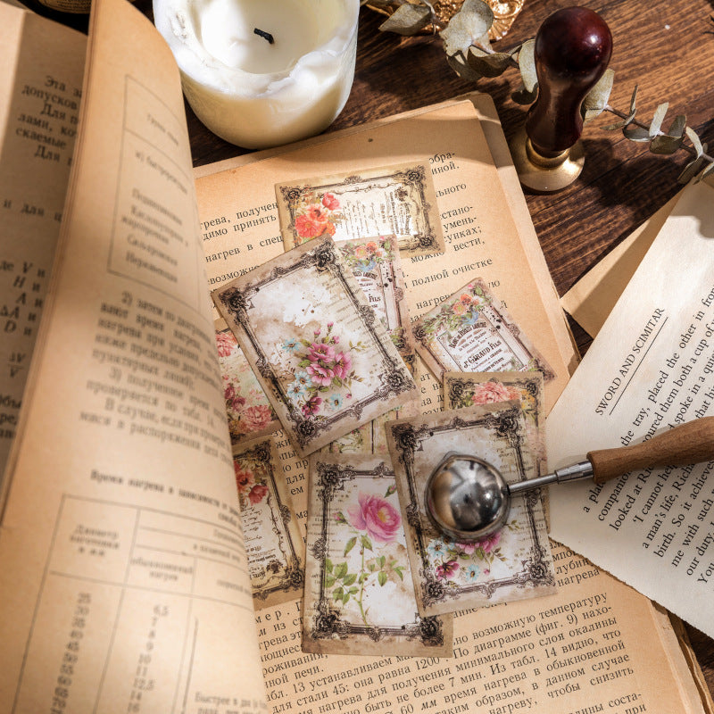Pegatinas Vintage para Mini Journal Book – Estarcase