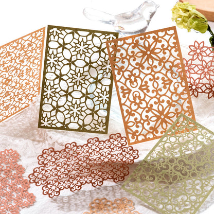 Lacy Love Music Hollowed Lace Paper 10pcs